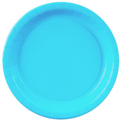 Bermuda Blue Lunch Plates - Click Image to Close